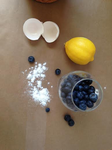 blueberry muffins ingredients